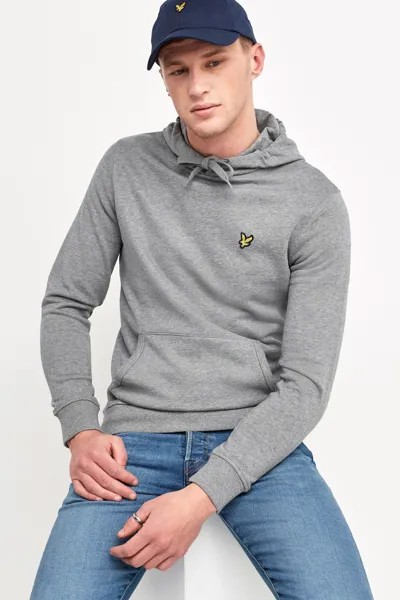 Толстовка через голову Lyle & Scott, серый