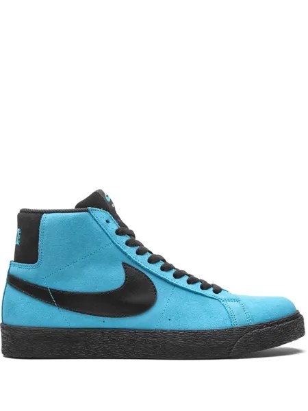 Nike кеды SB Zoom Blazer Mid, синий