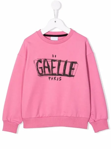 Gaelle Paris Kids толстовка с логотипом