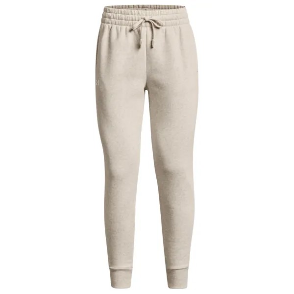 Тренировочные брюки Under Armour Women's Rival Fleece Jogger, цвет Oatmeal Light Heather
