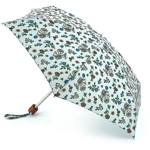 Зонт женский механика Fulton L501-4045 VintagePetals (Винтажные цветы)