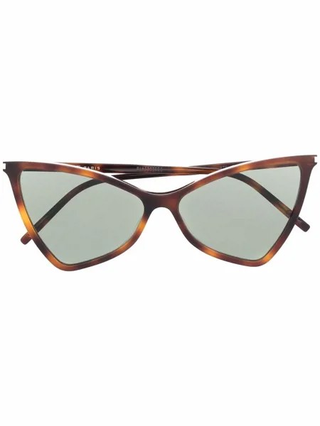 Saint Laurent Eyewear солнцезащитные очки в оправе 'кошачий глаз'