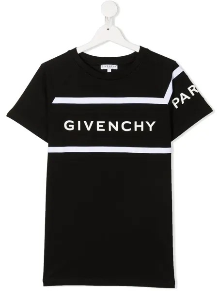Givenchy Kids футболка с короткими рукавами и логотипом