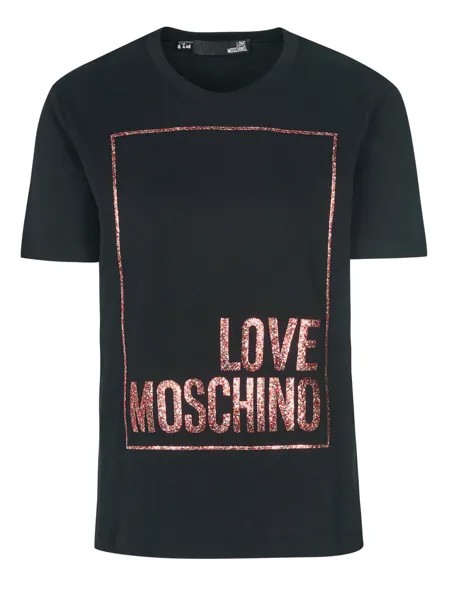 Топ Love Moschino, черный