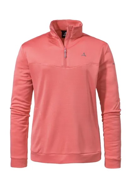 Рубашка CIRC с длинными рукавами Fleece Loop, влагорегулирующая, с защитным карманом, женская Schöffel, цвет Clasping Rose