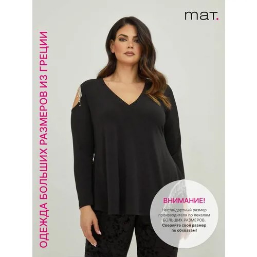 Блуза  MAT fashion, размер L/XL, черный