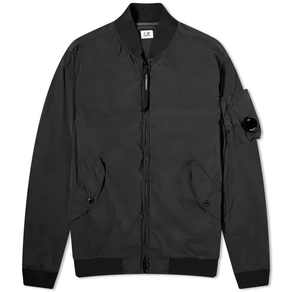 Куртка бомбер C.P. Company Nycra-R Bomber, черный