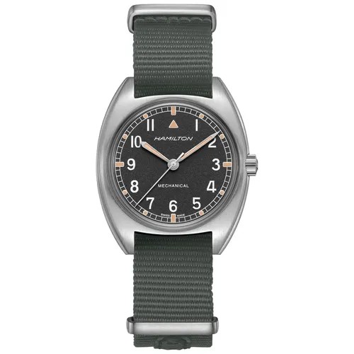 Наручные часы Hamilton Khaki Aviation H76419931, черный, серебряный