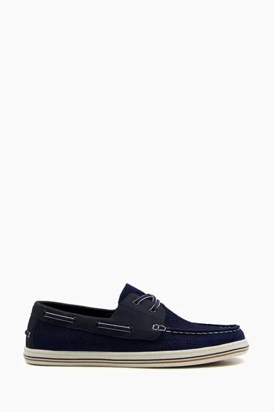 Трикотажные туфли-лодочки Burnner Dune London, синий