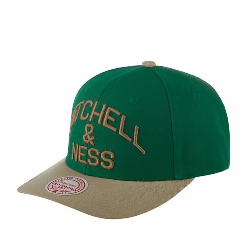 Бейсболка Mitchell & Ness, размер OneSize, зеленый