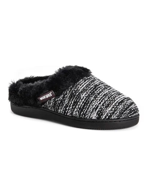 Женские тапочки Suzanne Clog MUK LUKS, черный