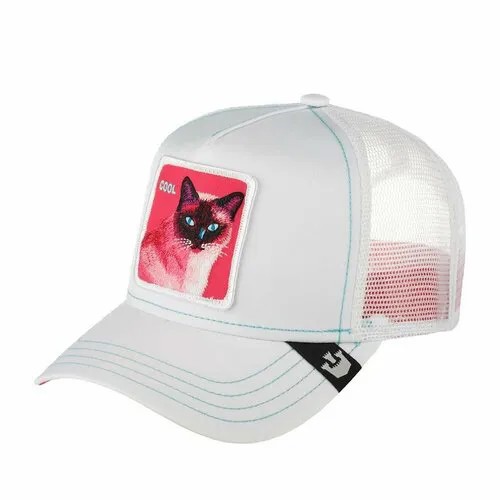 Бейсболка GOORIN BROS., размер 0, белый/розовый