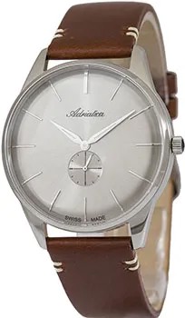 Швейцарские наручные  мужские часы Adriatica 8264.5217Q. Коллекция Twin