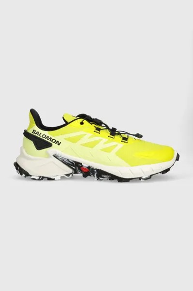 Кроссовки Суперкросс 4 Salomon, зеленый