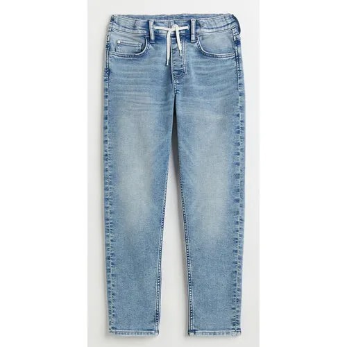Джинсы  H&M, размер 140, синий, голубой
