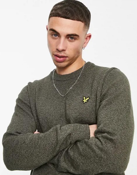 Джемпер Lyle & Scott-Зеленый цвет