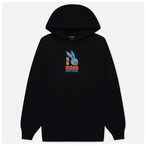 Мужская толстовка maharishi x Allister Lee Year Of The Rabbit Hoodie чёрный, Размер XXL