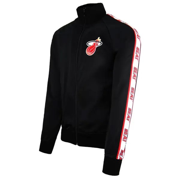 Мужская спортивная куртка Mitchell & ness nba Miami Heat Mitchell And Ness, черный