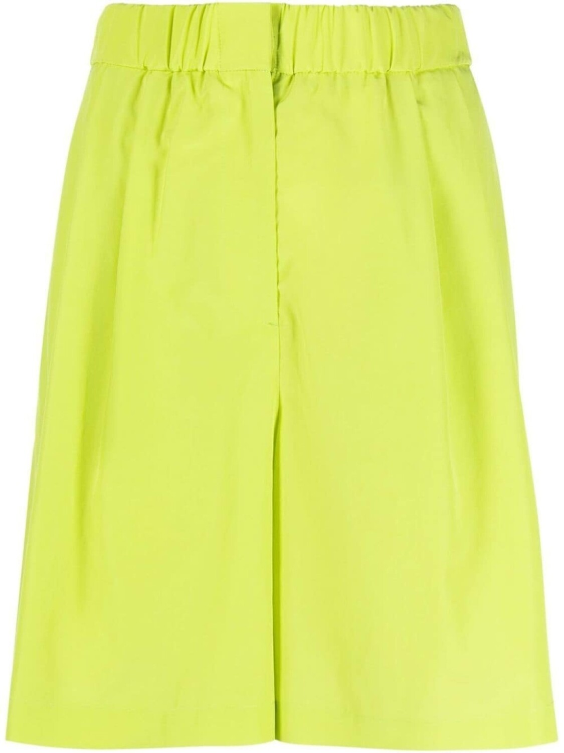 MSGM шорты с завышенной талией, желтый