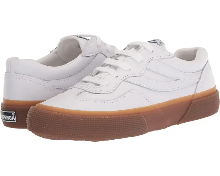 Кроссовки Superga 2941 Revolley All Nappa, цвет White Leather