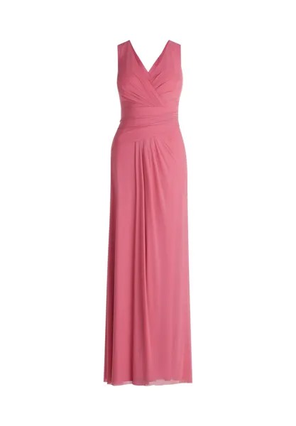 Вечернее платье с V-образным вырезом Vera Mont, цвет Rose Pink