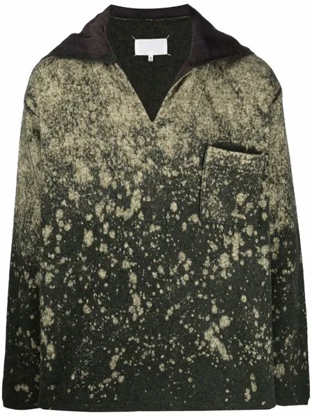 Maison Margiela джемпер с эффектом разбрызганной краски