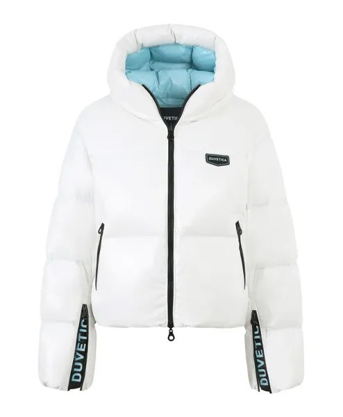 Пуховик с капюшоном aw23 Duvetica, белый