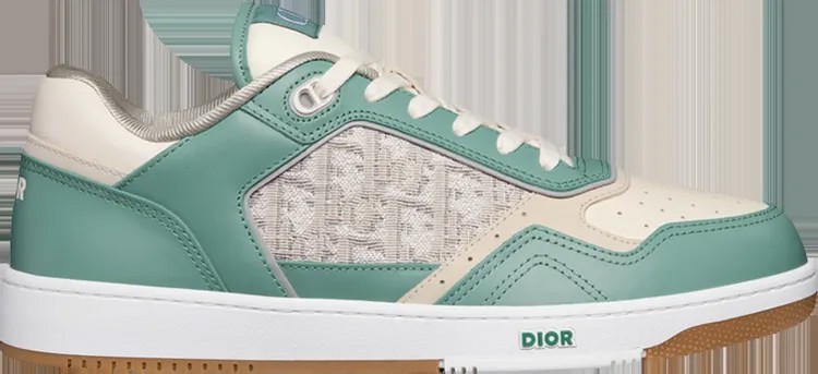 Кроссовки Dior B27 Low Dior Oblique - Turquoise, зеленый