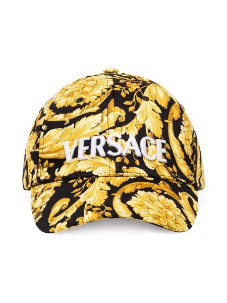 Versace кепка с узором Barocco