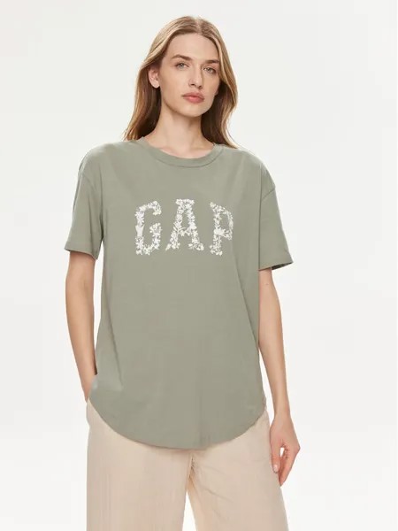 Футболка Gap, зеленый