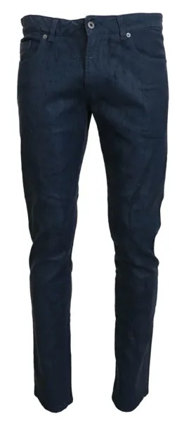 Мужские повседневные джинсы Exte с хлопковой лентой Slim Fit, синий