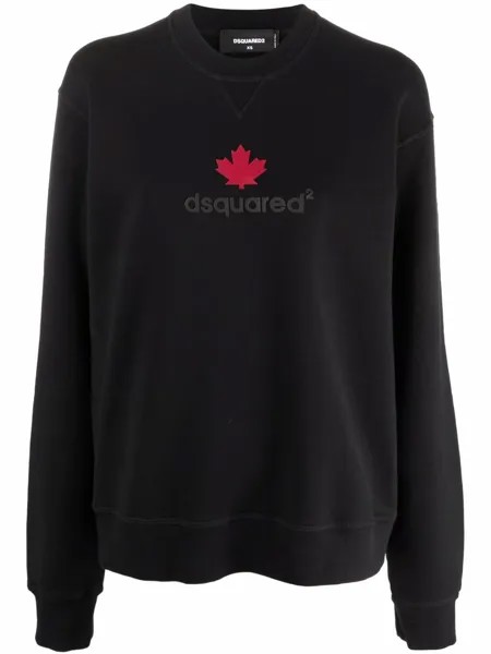 Dsquared2 logo-print cotton sweatshirt