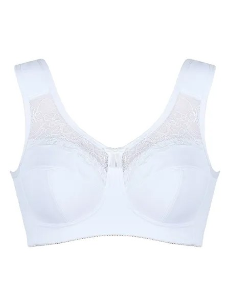 Бюстгальтер без косточек Naturana, белый