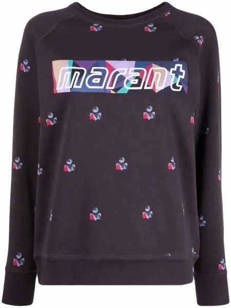 Isabel Marant Étoile толстовка с круглым вырезом и логотипом