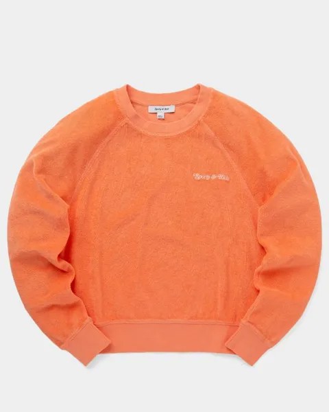 Свитер Sporty & Rich New York Tennis Club Raglan Terry Crewneck, цвет melon/white