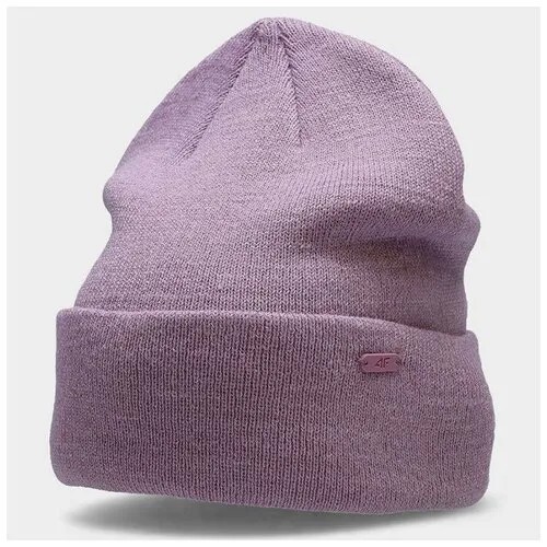 Шапка 4F, демисезон/зима, размер one size, розовый