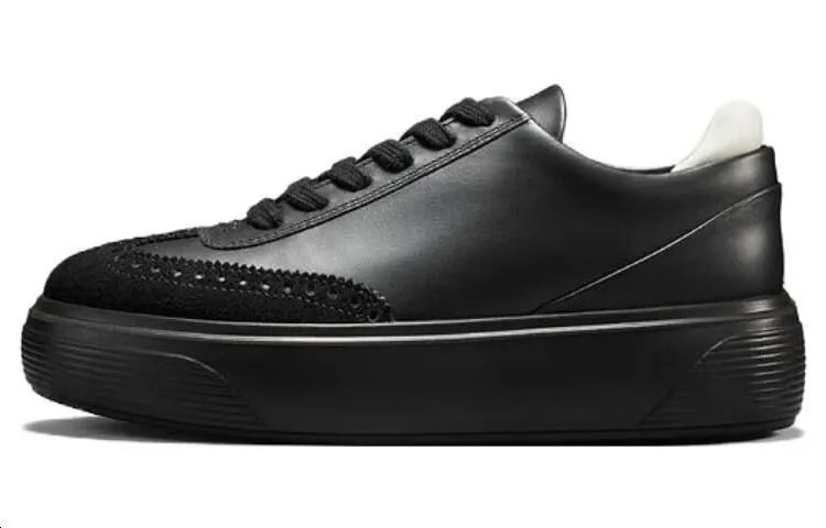 Кроссовки ecco Skateboarding Shoes Women's Low-top Black, черный