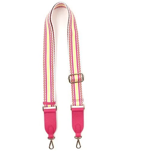 Ремень для сумки FABRETTI FB2012-5, фактура плетеная, розовый