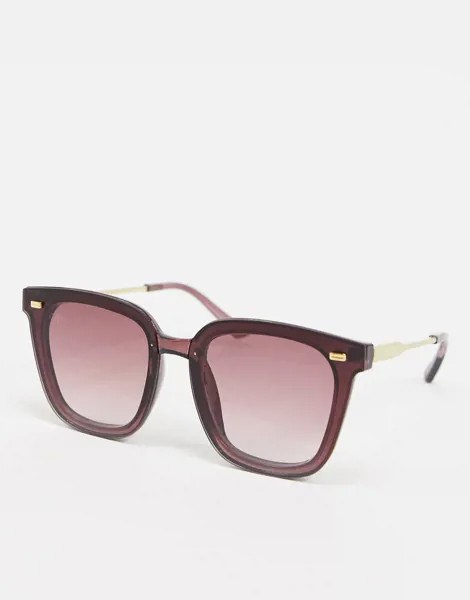 Фиолетовые солнцезащитные очки 