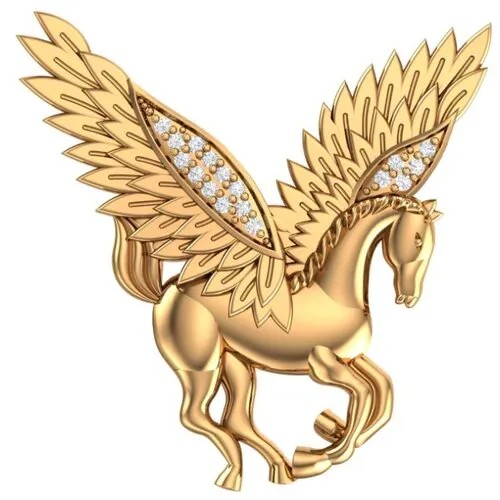 Золотая брошь Пегас 2700072-00770