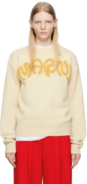 Off-White Ворсистый свитер Marni