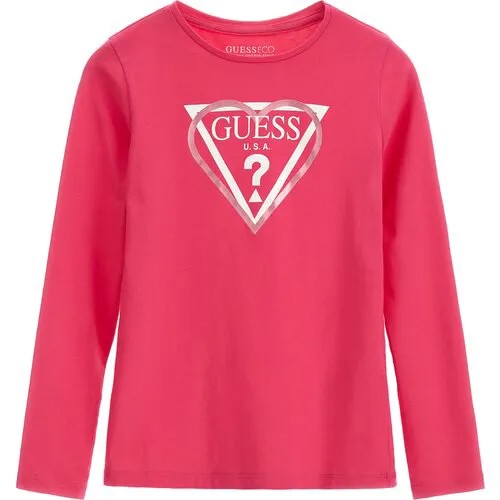 Футболка GUESS, размер 152, розовый