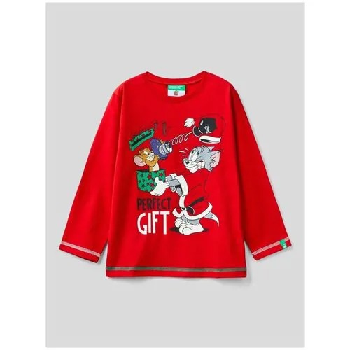 Лонгслив United Colors of Benetton для мальчиков 22A_3VR5G105W_015_82
