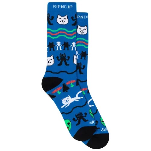 Носки Ripndip jolly holiday navy, размер one size