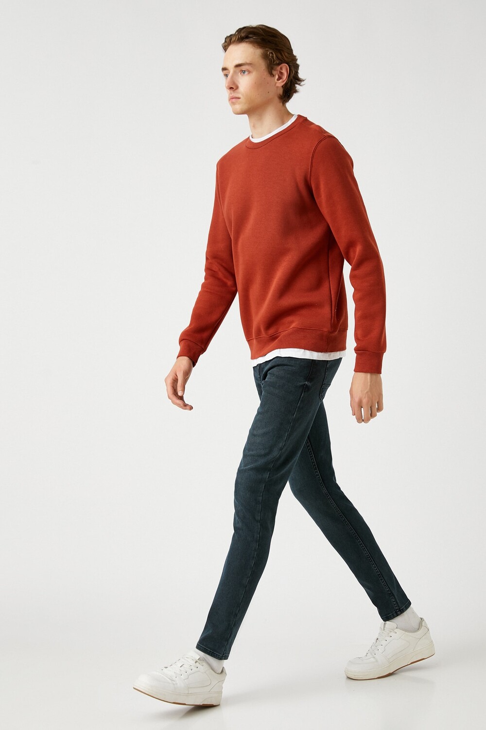 Джинсы Skinny Fit премиум-класса - Michael Jean Koton, темно-синий