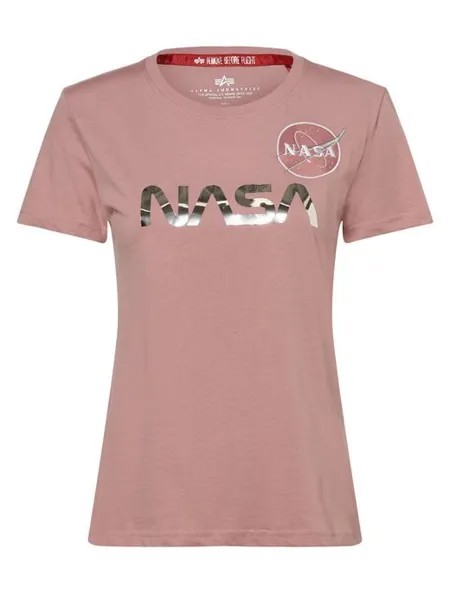 Футболка Alpha Industries, розовый