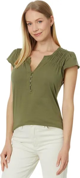 Футболка Sanctuary Wild Flower Tee, цвет Burnt Olive