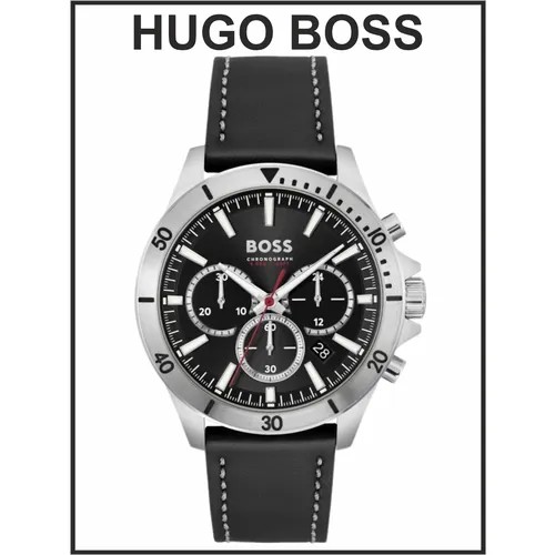 Наручные часы HB1514055, черный, серебряный