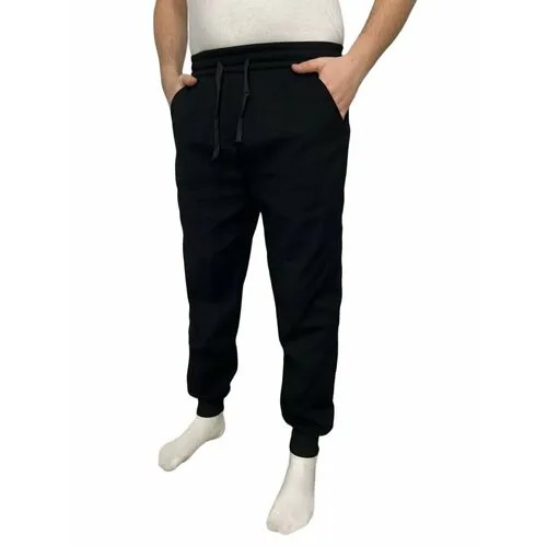 Брюки спортивные Алимода, размер 4XL, черный