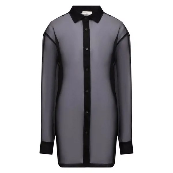 Шелковая рубашка Dries Van Noten